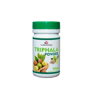 UJalsons Triphala Powder – 100 g | Ayurvedic Digestive & Wellness Supplement