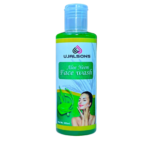 UJALSONS Aloe Neem Face Wash – 100 ml | Herbal Skin Cleansing & Care